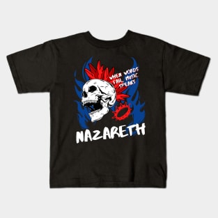 nazareth ll music speaks Kids T-Shirt